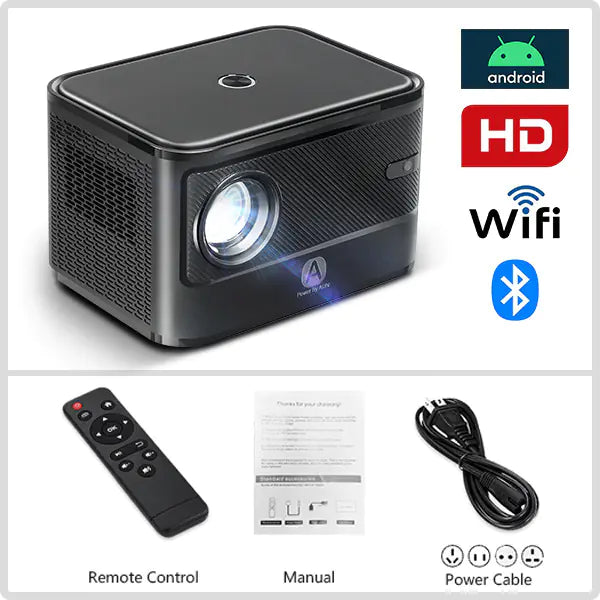 A002 Android Projector - Smart Mini Home Cinema